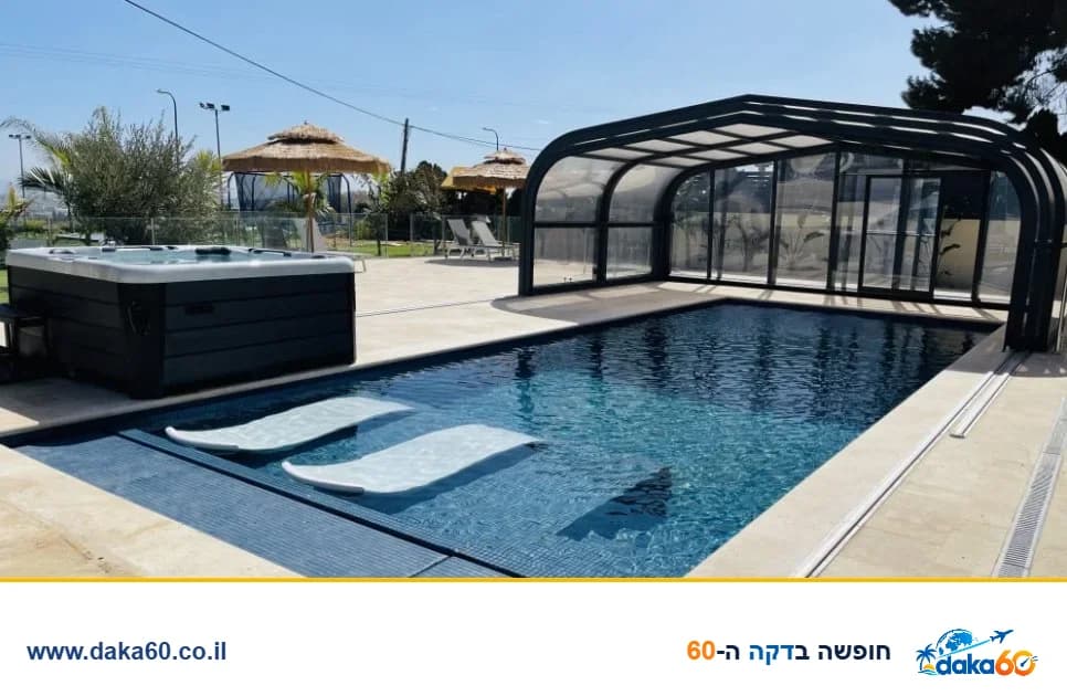 וילה חלומות אלה בחצור הגלילית - וילה מפוארת עם בריכה מחוממת
