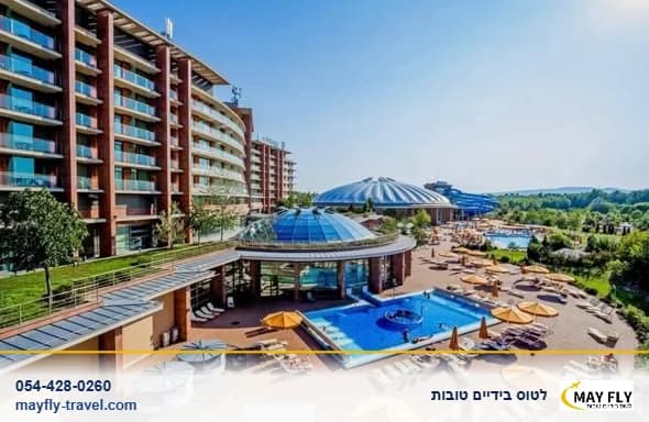 חופשה משפחתית עם פארק מים מקורה באקוורלד בבודפשט ל-3 לילות