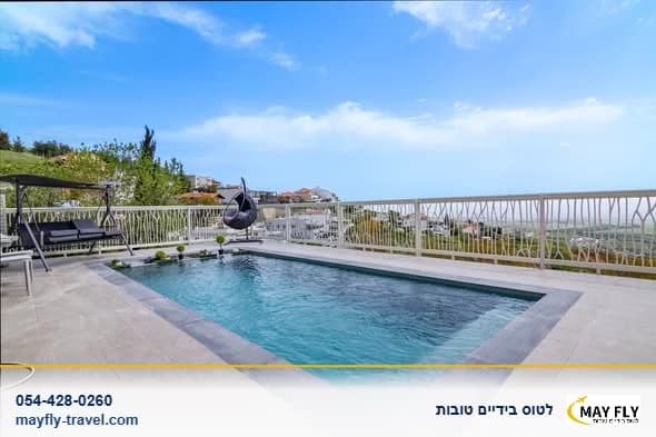 וילה סאן לייט בנוף כנרת לסוכות